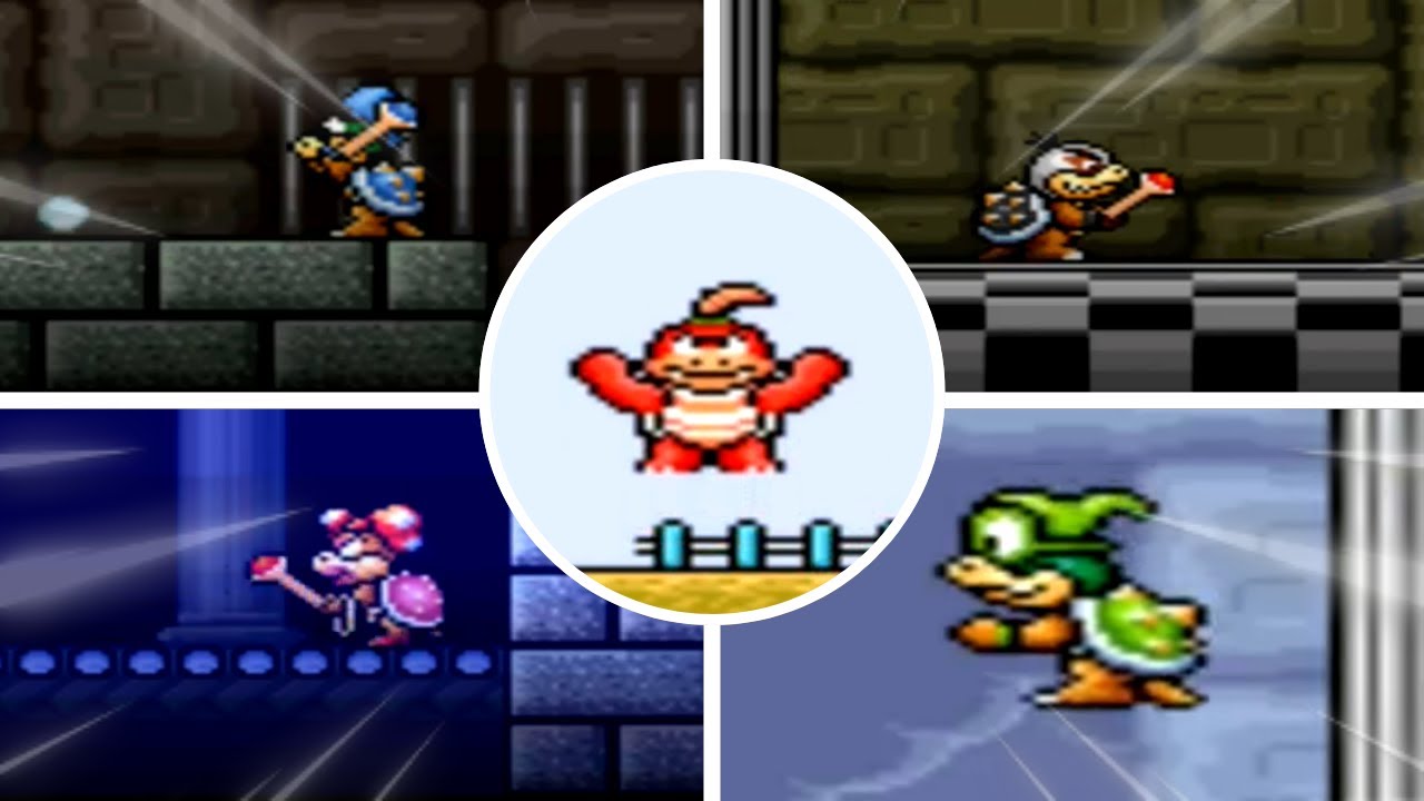Super Mario: Daisy's Kidnapping - All Bosses (HD)
