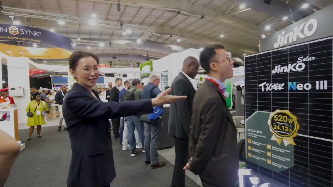 JinkoSolar Unveils Tiger Neo 3.0 at Solar & Storage Live Africa 2026