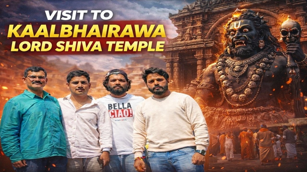 Blessed at Kaal Bhairav After Mahakal 🙏 Unforgettable Experience