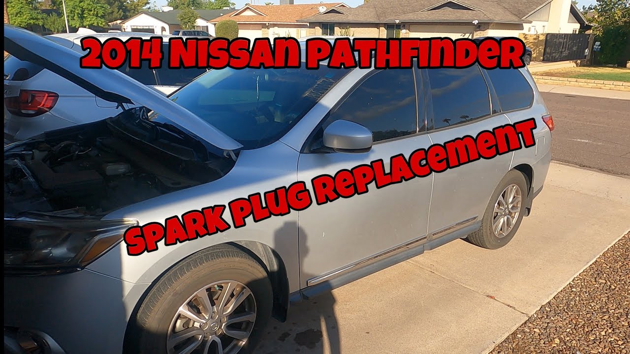 Замена свечей зажигания Nissan Pathfinder 2014 года