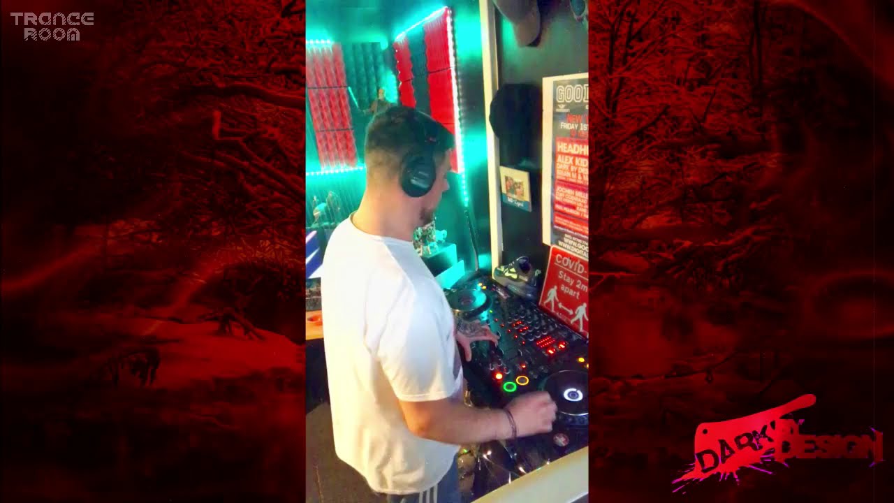 DARK BY DESIGN Live @ Trance Room Hard Trance Live Night 31.10 - Argentina