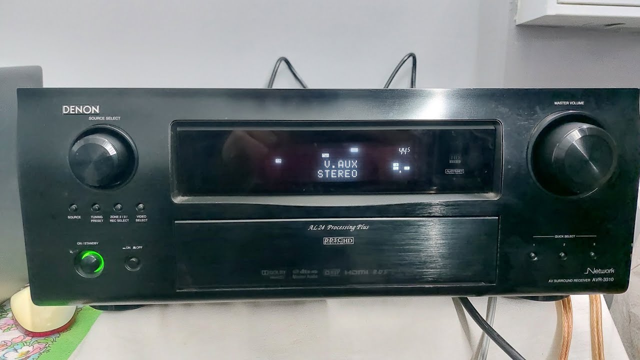 Denon AVR 3310 receiver. test