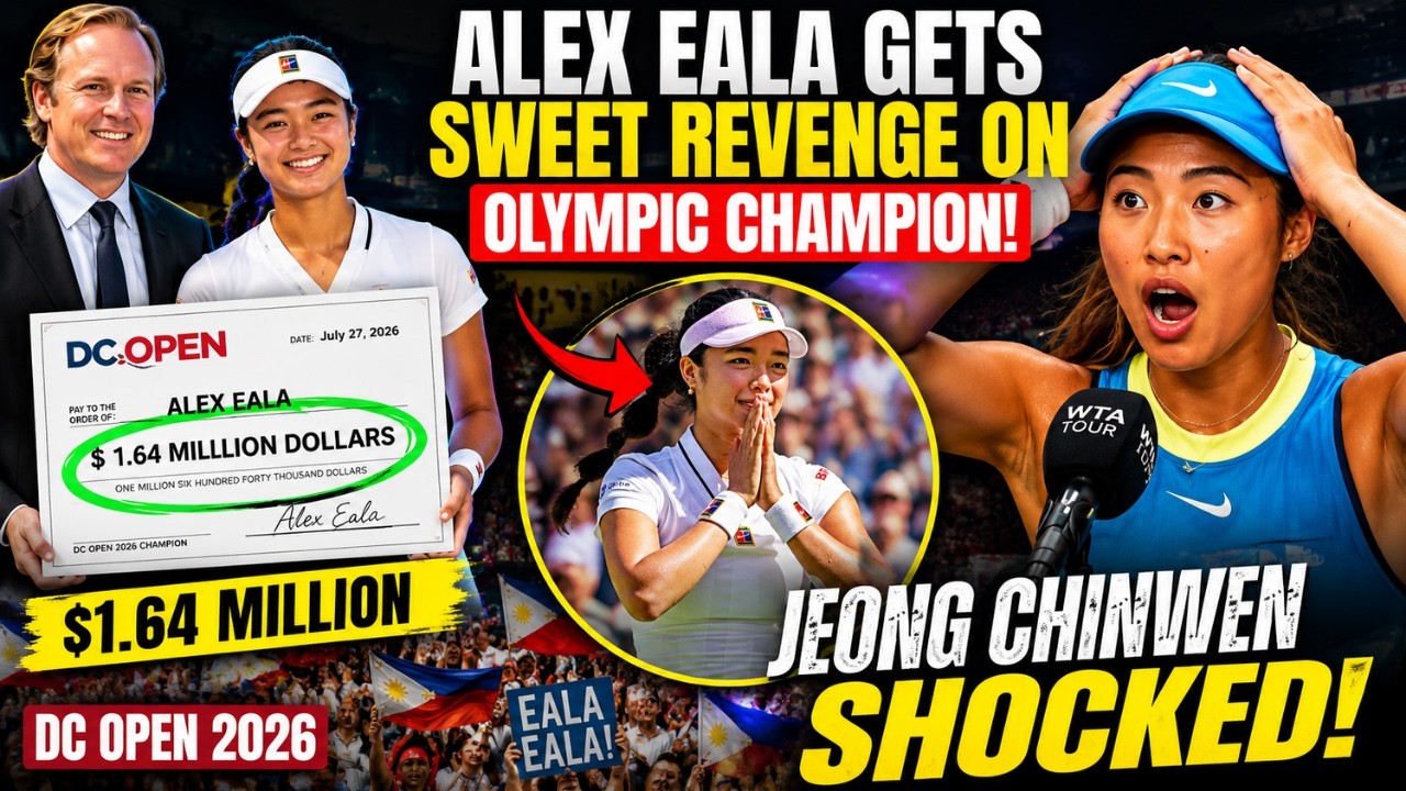 ALEX EALA STUNS Olympic Champion Zheng Qinwen! Sweet Revenge at DC Open 2026!