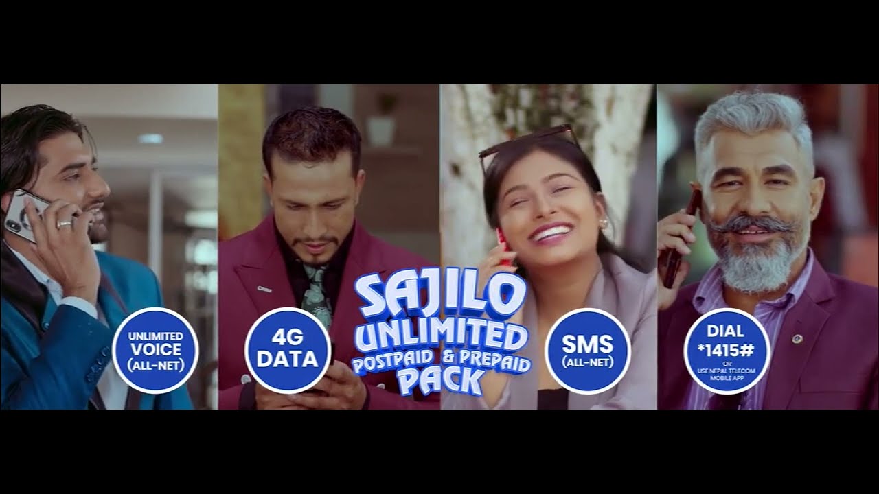 Nepal Telecom Sajilo Unlimited Pack TVC