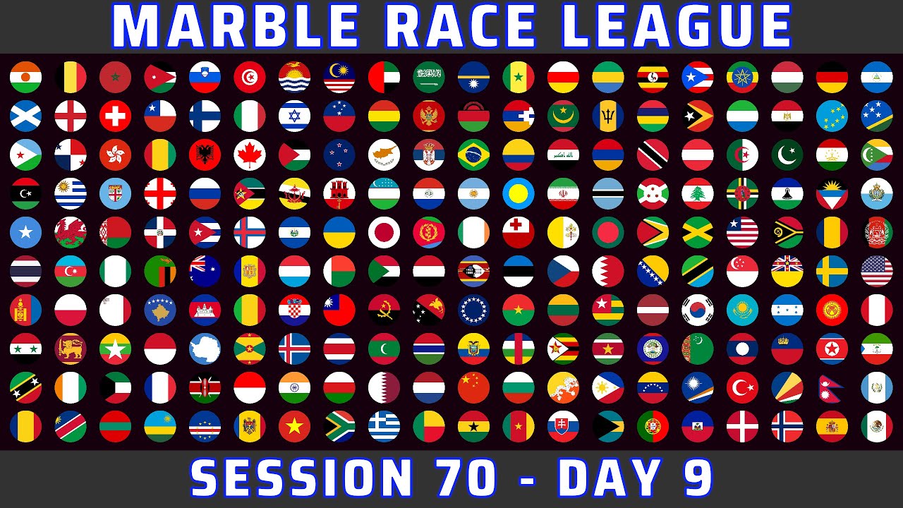 200 Countries 199 Eliminations Marble Race League Session 70 Day 9