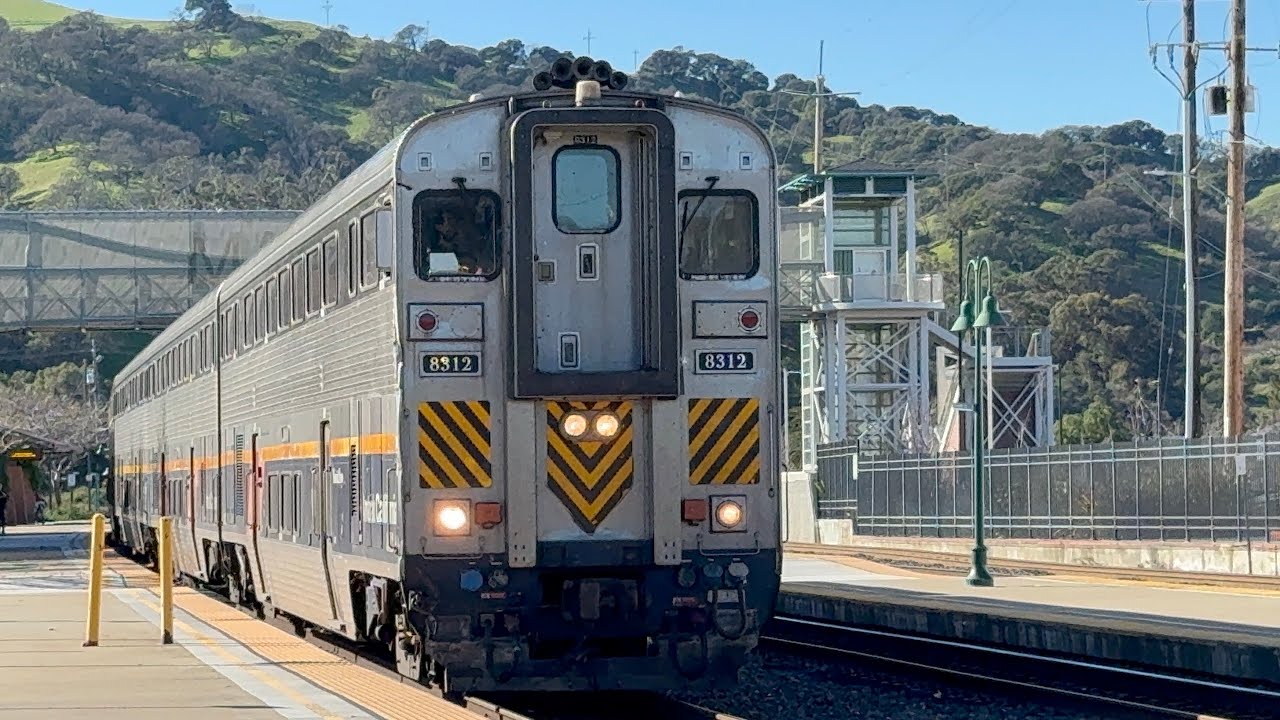 Amtrak Capitol Corridor 732 At Martinez CA 