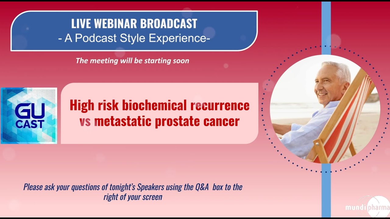 Is high-risk BCR really mHSPC?? Live webinar replay
