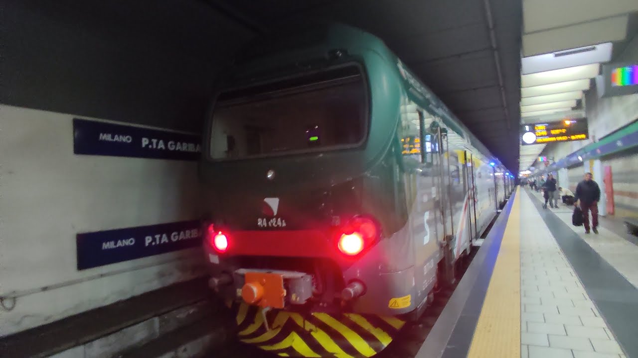 viaggio a bordo del TSR linea S6             (Milano P.G sotterranea-  Milano Repubblica)