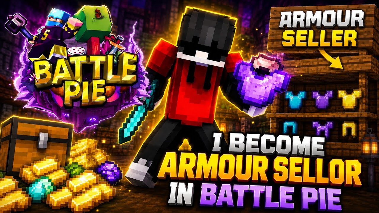 I BECAME ARMOUR SELLER IN BATTLE PIE SERVER