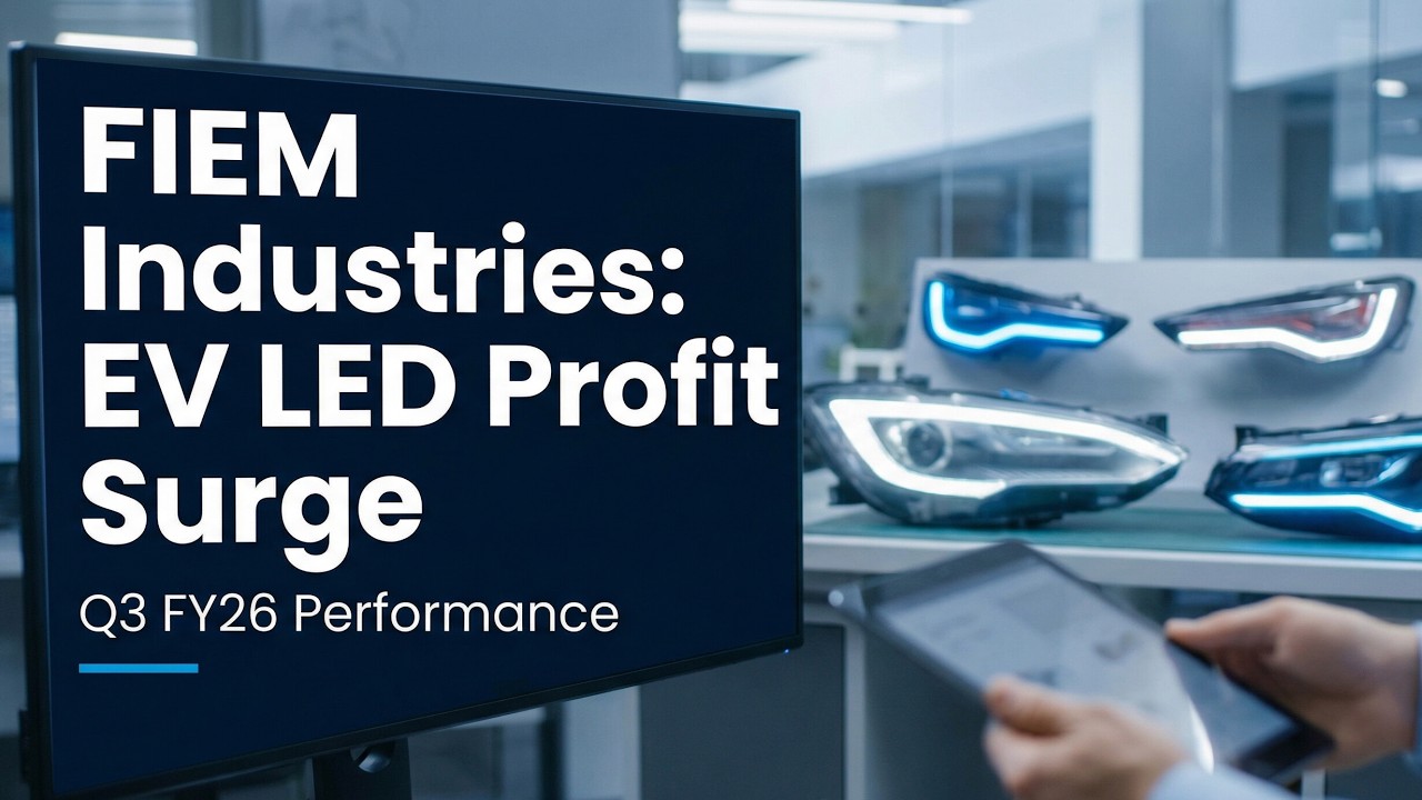 FIEM Industries Q3 FY26: EV LED Profit Surge