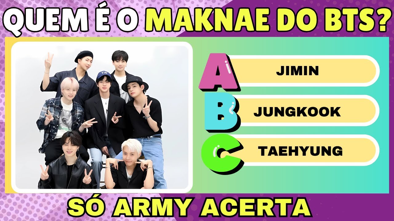 🎤🎶QUIZ KPOP | 💜QUIZ BTS | 🔥 Só 1% Acerta!  #quiz #desafio #bts #btsarmy