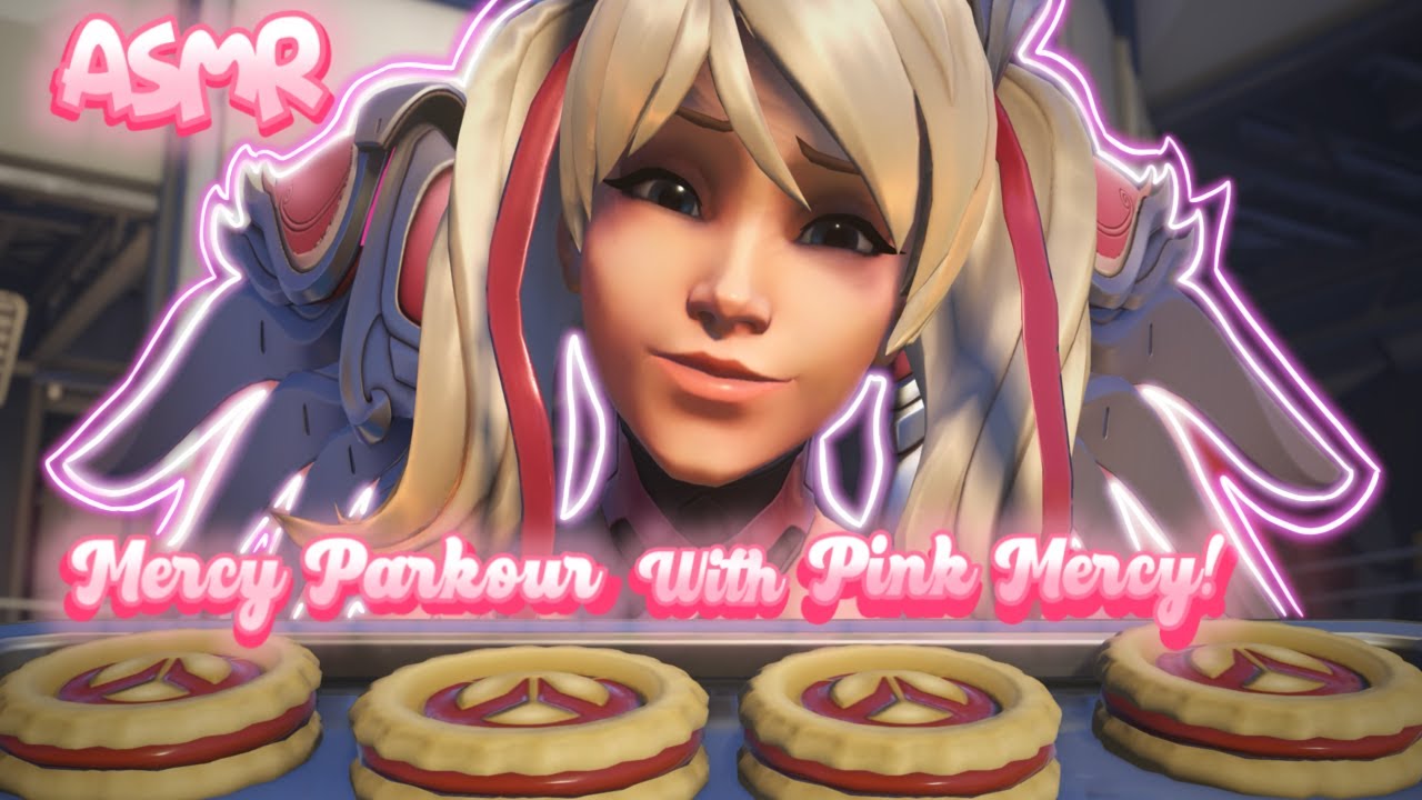 Relaxing Mercy Parkour with Pink Mercy!✨ - Overwatch 2!