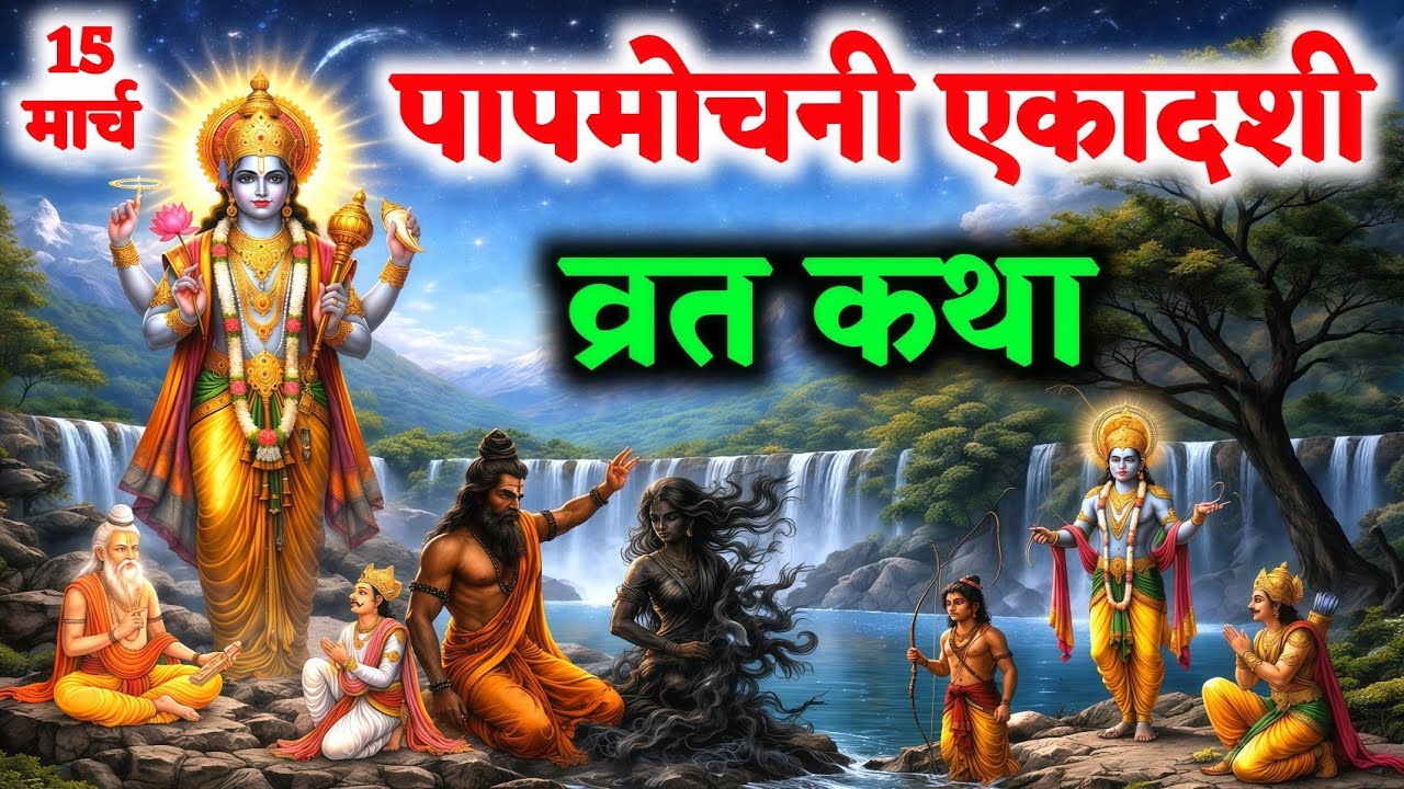 एकादशी व्रत कथा | Ekadashi vrat katha एकादशी की कथा papmochni ekadashi vrat katha #ekadashi #katha