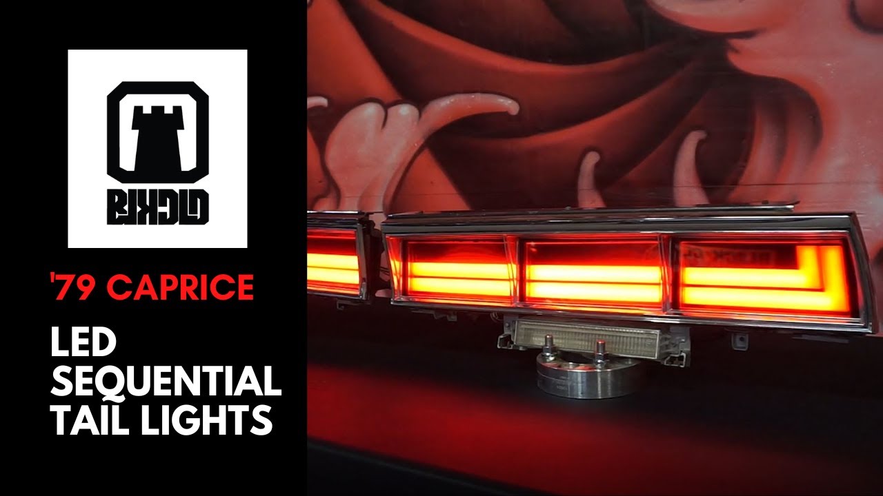 Custom Caprice Tail Lights - LED & Sequential!
