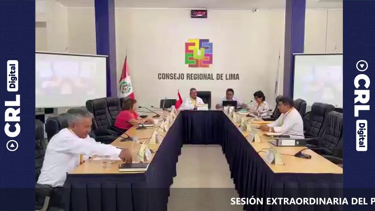 #ENVIVO🔴SESIÓN EXTRAORDINARIA DEL PLENO DEL CONSEJO REGIONAL DE LIMA - 30/01/2026