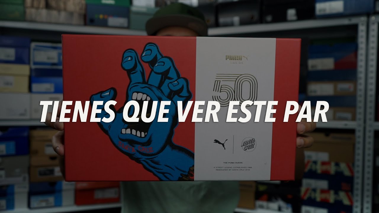 ESTE PAR TIENE EL ADN DEL SKATE | Puma Suede 50 Aniv. x Santa Cruz