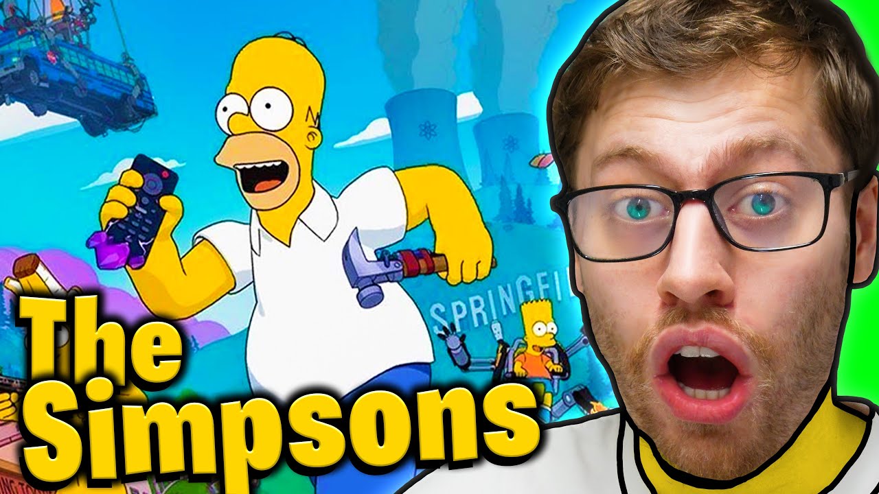 Играю в новый сезон «Симпсонов» в Fortnite 🤩… (могу ли я победить?)