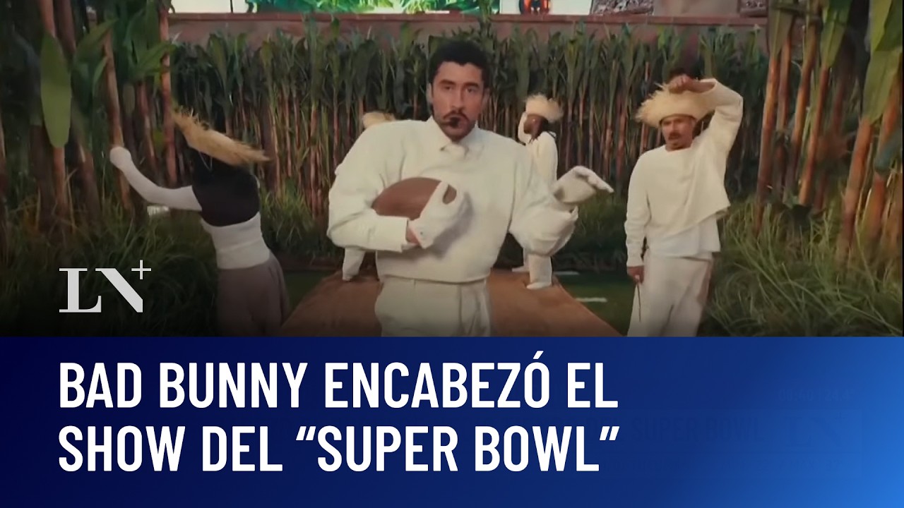 Bad Bunny encabezó el show de medio tiempo del Super Bowl; más de 125 millones de personas lo vieron