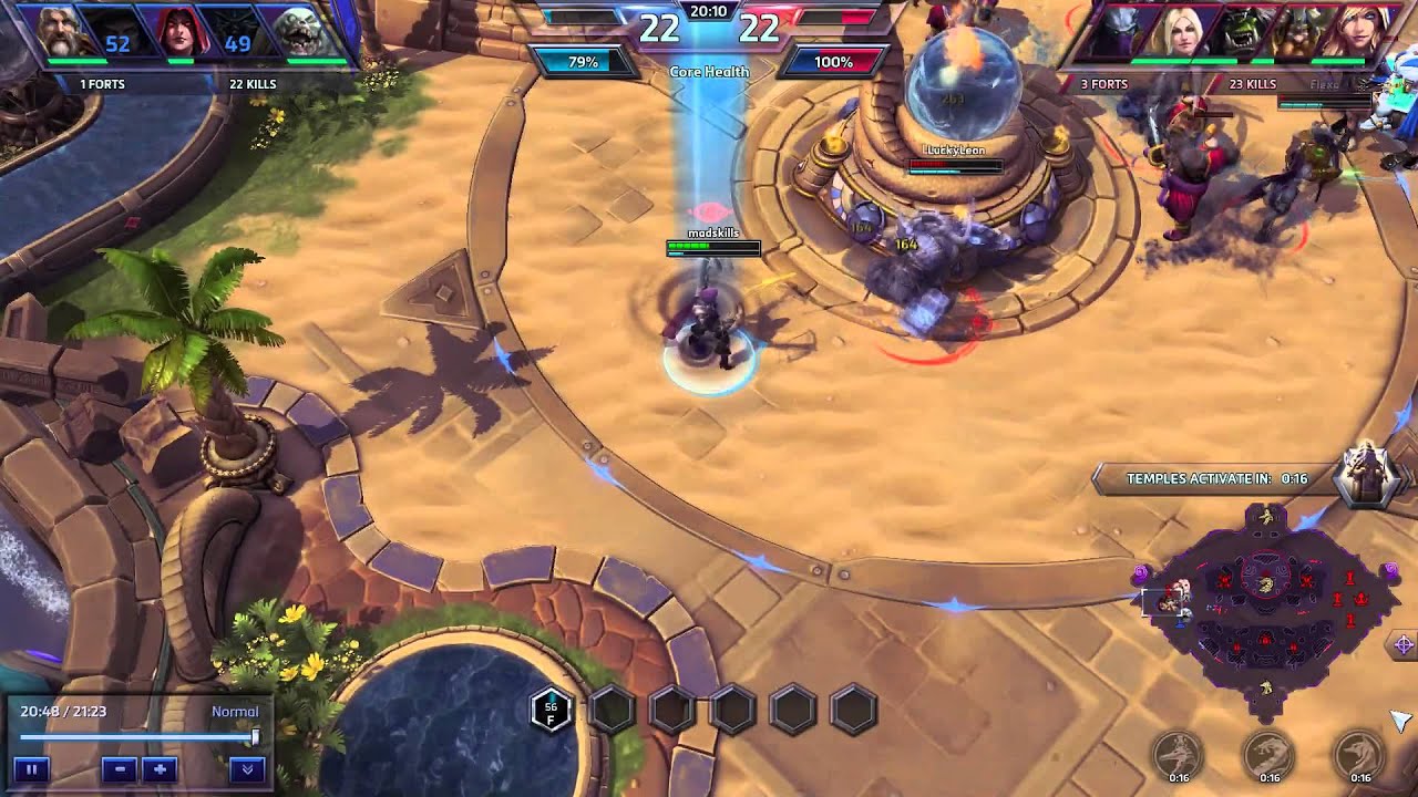hots ranked team play at it's best!