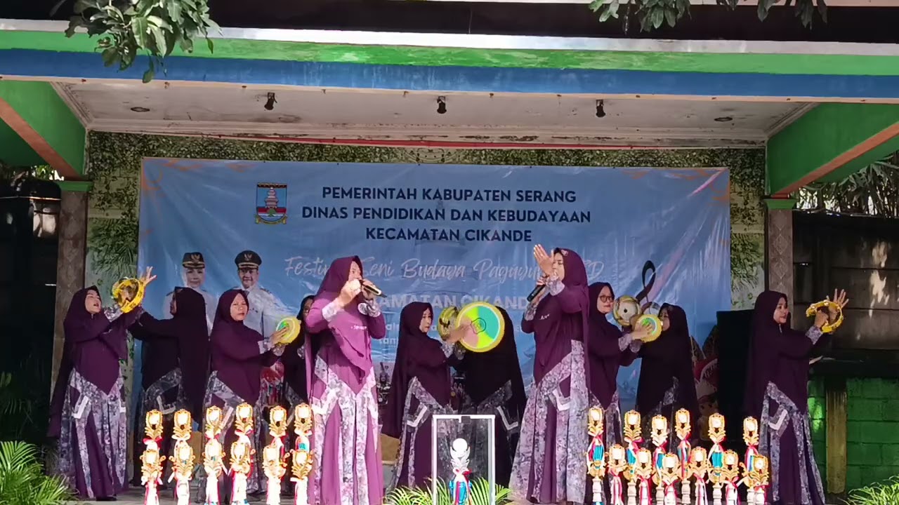 FESTIVAL SENI BUDAYA PAGUYUBAN KECAMATAN CIKANDE #Lomba #Kosidah #SDN CIKANDE PERMAI