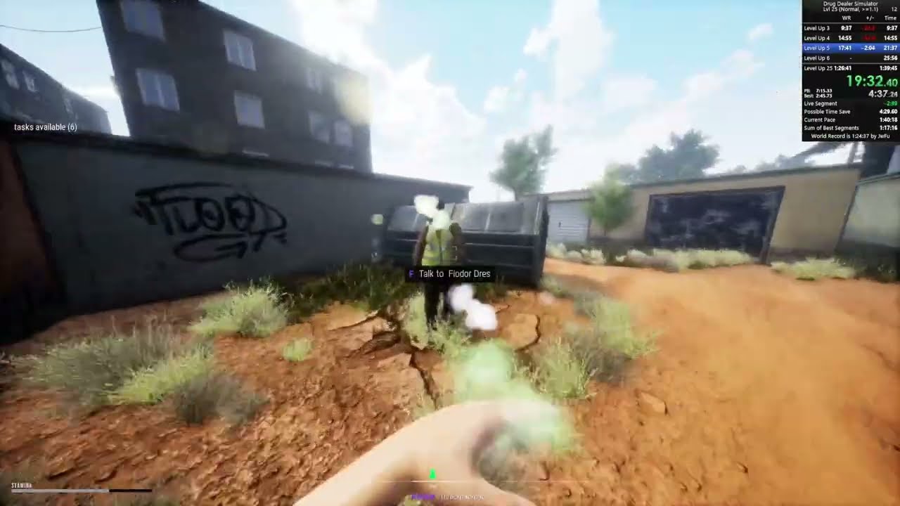 (1:26:12) Drug Dealer Simulator Level 25 - Normal Speedrun