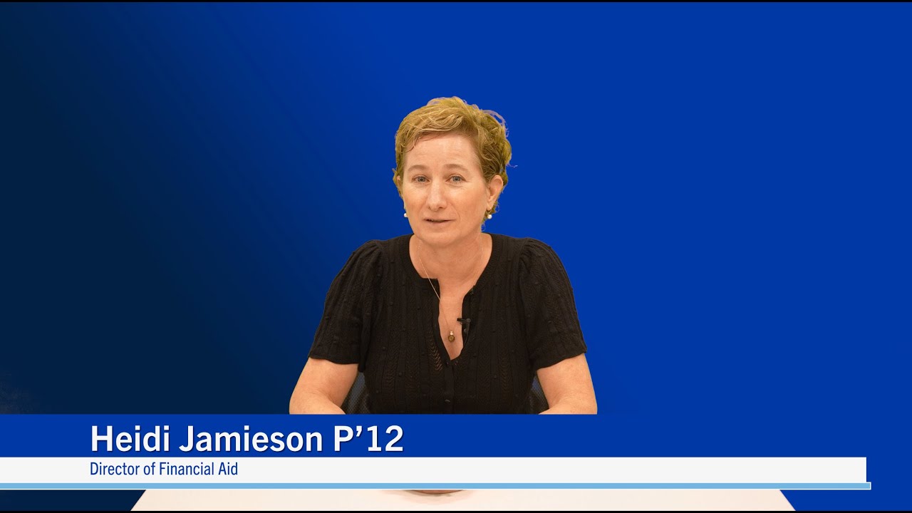 Andover For You: The Financial Aid Process at Phillips Academy