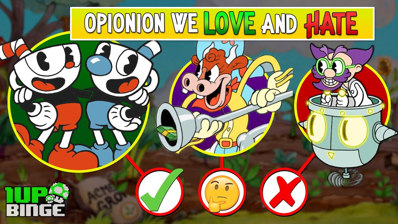 Unpopular CUPHEAD Opinions We LOVE and HATE ☕