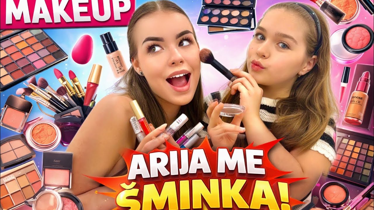 ARIJA POSTALA ŠMINKERKA NA JEDAN DAN!💄😱