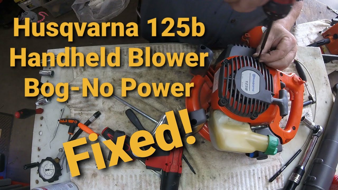 Husqvarna 125b loose carb