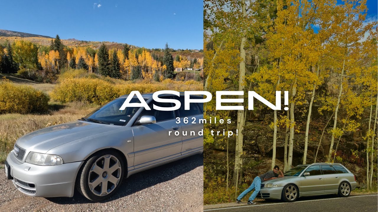 Audi S4 Takes on Aspen: 171-Mile Test Drive & Fall Colors