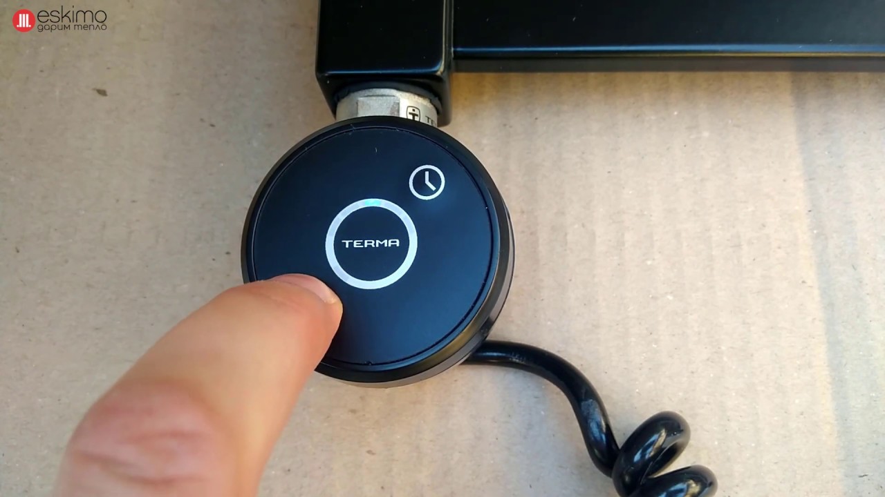 Terma DRY - терморегулятор для полотенцесушителя с таймером на 1-5 часов