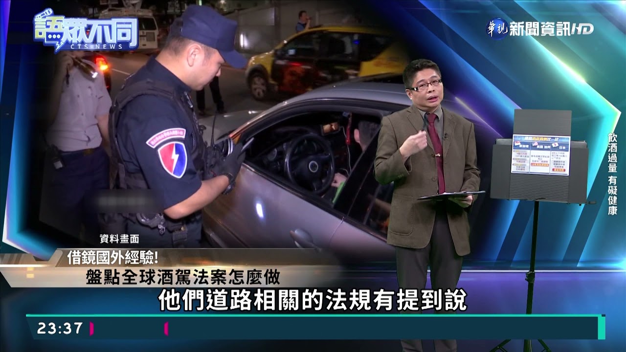 亂世用重典 防範酒駕台可以借鏡國際?｜語眾不同｜華視新聞 20220215