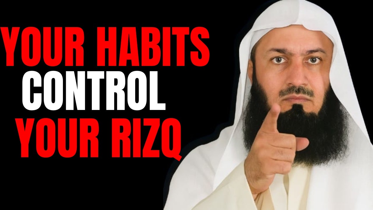 Your Habits Decide Your Rizq |Not YourSalary | Powerful IslamicReminder