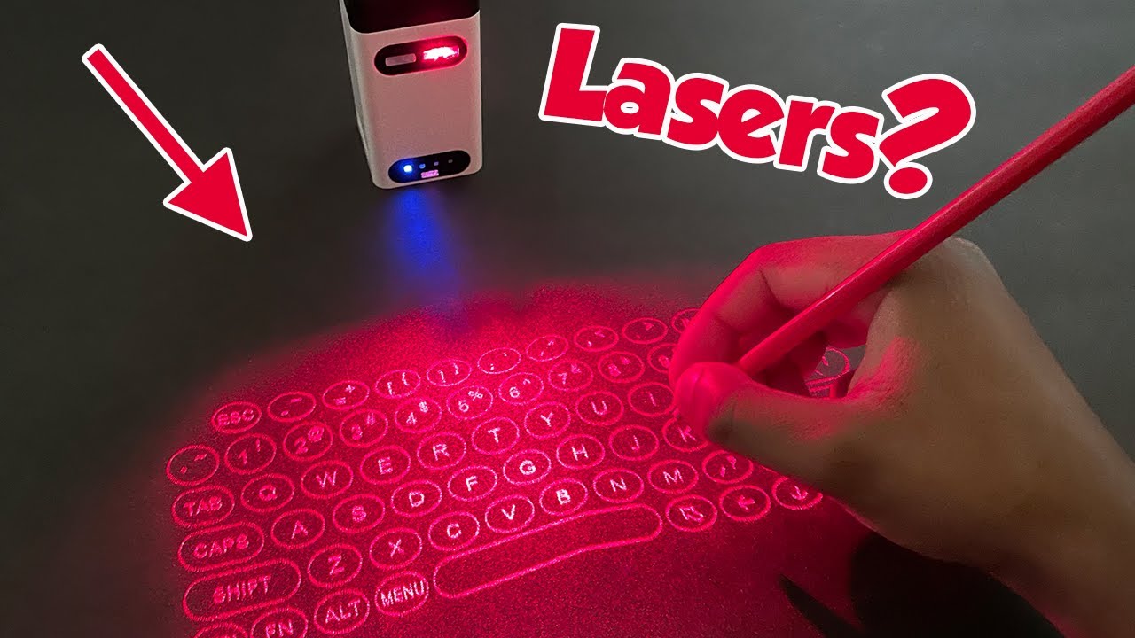 Can I Customize a LASER Keyboard?! 🚨
