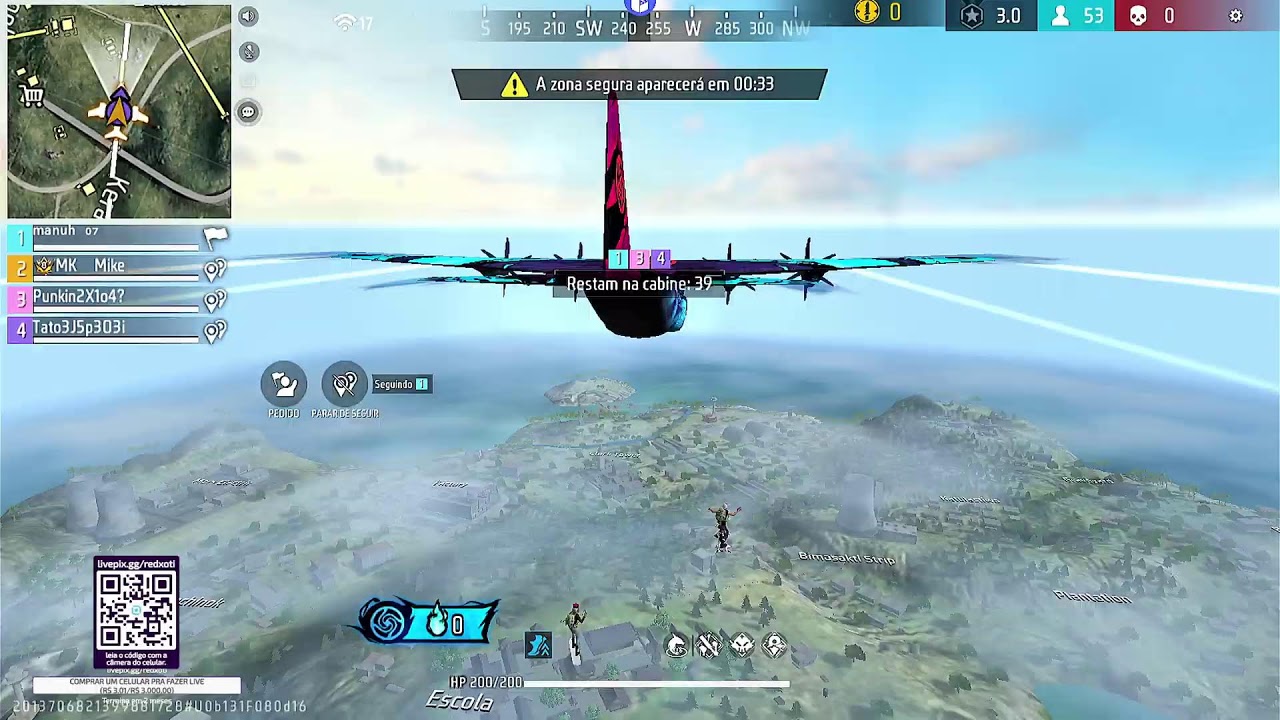 RUMO AO DESAFIANTE FREE FIRE AO VIVO! JOGANDO COM INSCRITOS