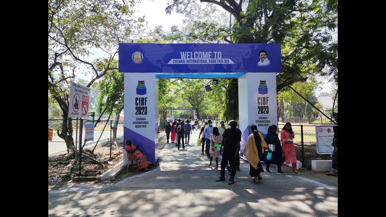 Chennai International Book Fair VLOG | 46th Chennai Book Fair at YMCA Nandanam Ground VLOG