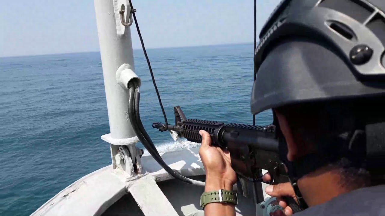 Kesiapan tempur Prajurit KRI TOMBAK-629