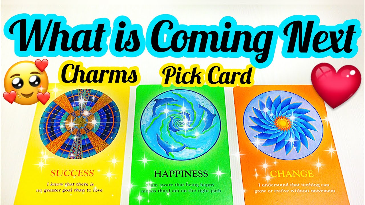 PICK A CARD- CHARMS-WHAT IS COMING NEXT- LOVE WORK- APKE LIYE NEXT KYA HOGA- WEEK TAROT -MWT