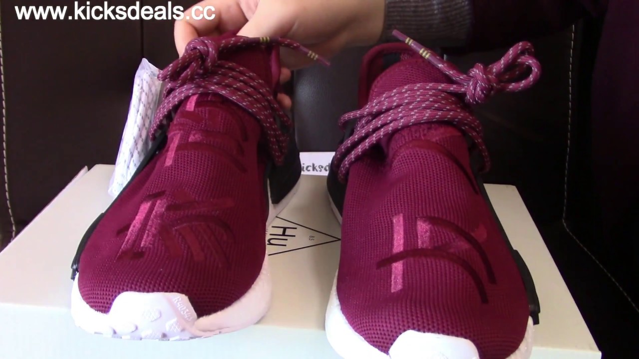 Pharrell x Adidas NMD Human Race Friends and Family  Review Kicksdeals