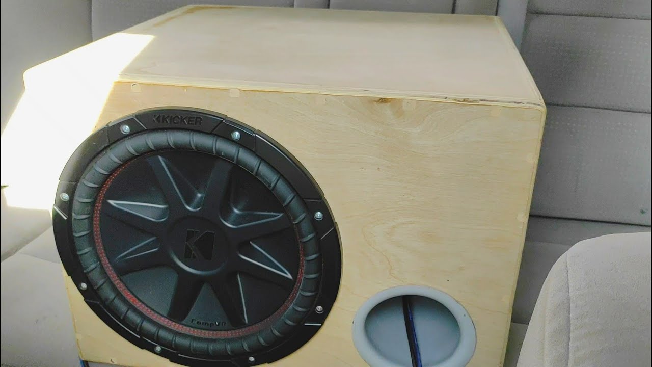 cajon que suena como 2 -12s  impresionante sonido