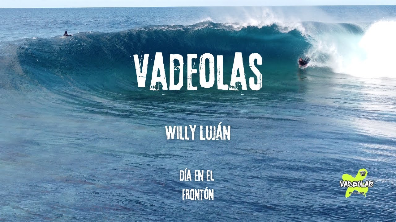 WILLY LUJAN en la MEJOR OLA 🌊 para BODYBOARD, el FRONTON !! 😱 Gran Canaria