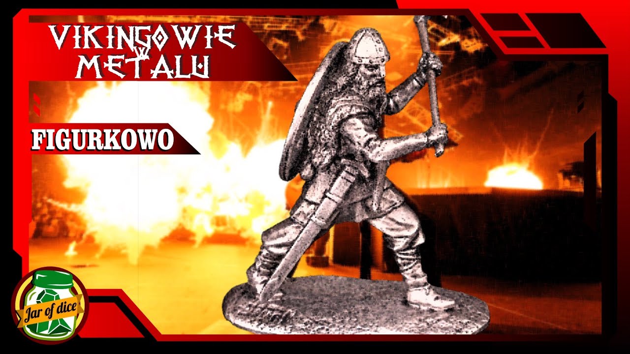 Figurki wiking&oacute;w - por&oacute;wnanie metalowych modeli Footsore, Gripping Beast, Foundry i Warlord Games