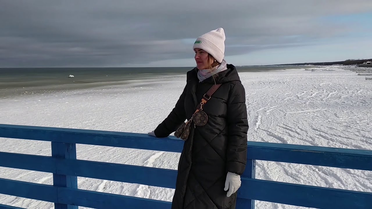 МОРЕ ЗАМЕРЗЛО! Замерзшее балтийское море.  Зеленоградск февраль 2021