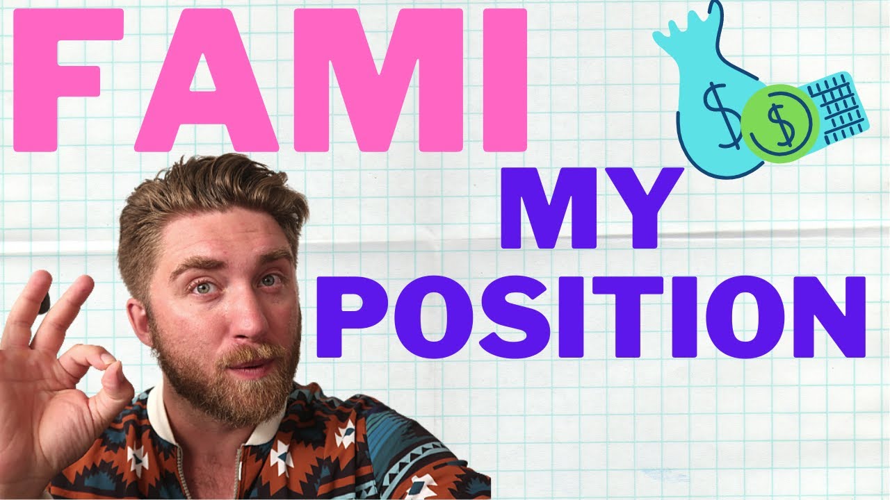 ⭐️ FAMI STOCK---I'M IN DEEP! FARMMI