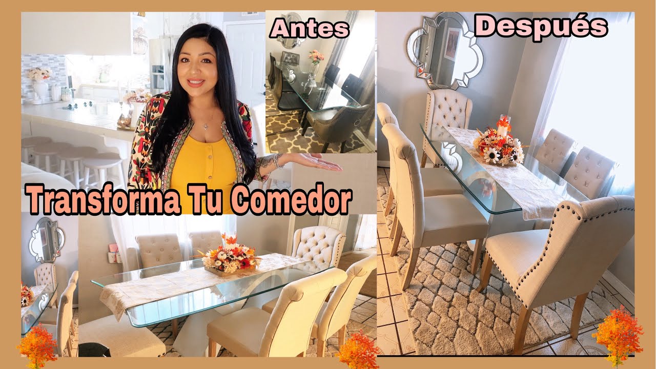 Con Esto Tu Comedor Quedara De Lujo / Diy Renueva Fácil Y Barato
