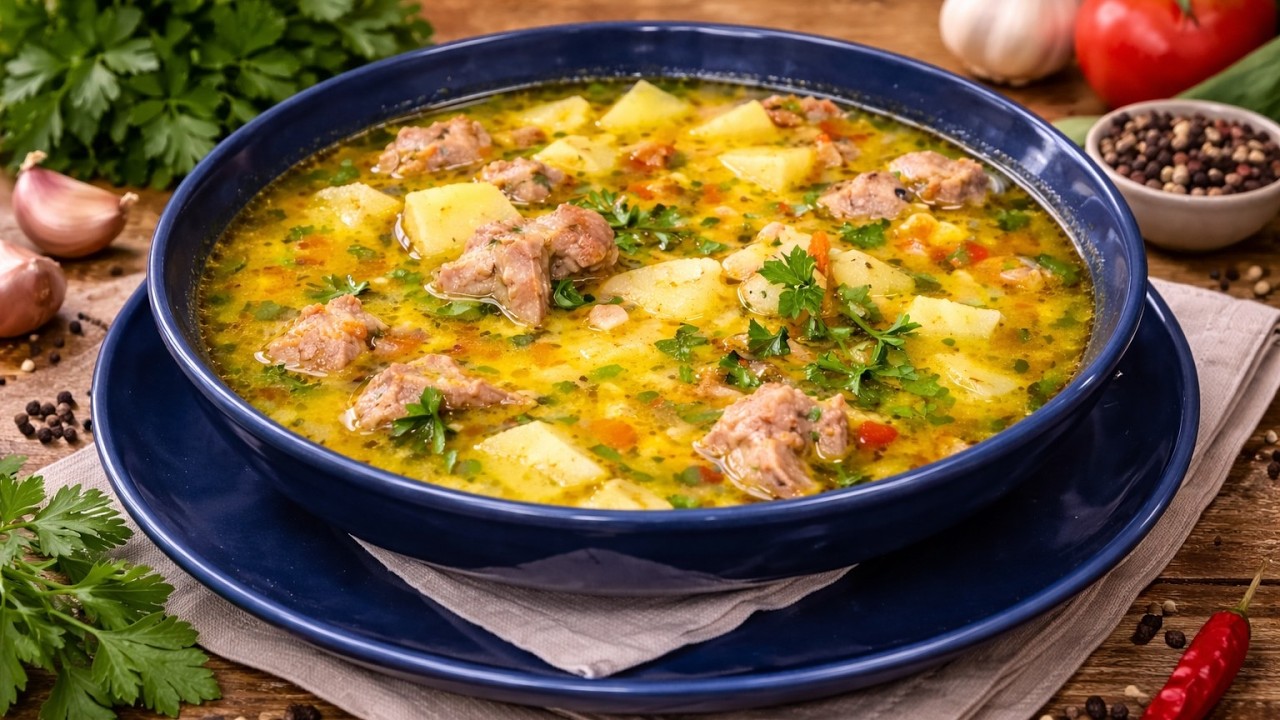 Этот бабушкин суп исчезает за считанные минуты! 🍲 Я готовлю его уже 20 лет, и все хотят узнать рецеп