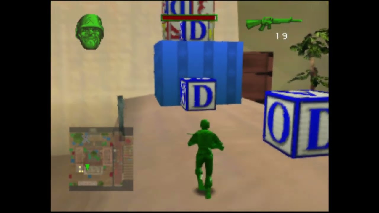 Army Men: Sarge's Heroes (N64 Ver.) - Living Room