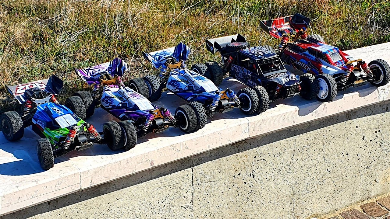 New Wltoys Brushless V2 124016  V1 124017 1/12 4WD 90 km/h + Exstra Video  Speed Test