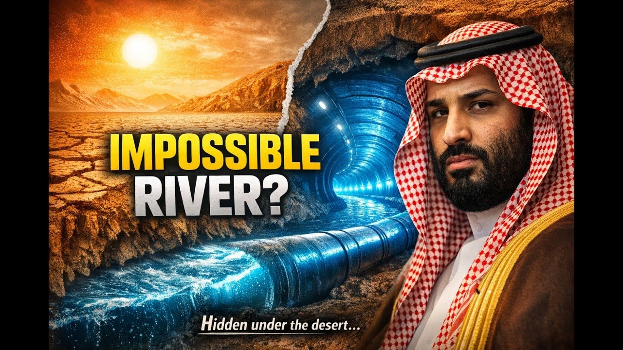 Saudi Arabia Built a Secret Underground River Longer Than the Nile (This Changes Everything)