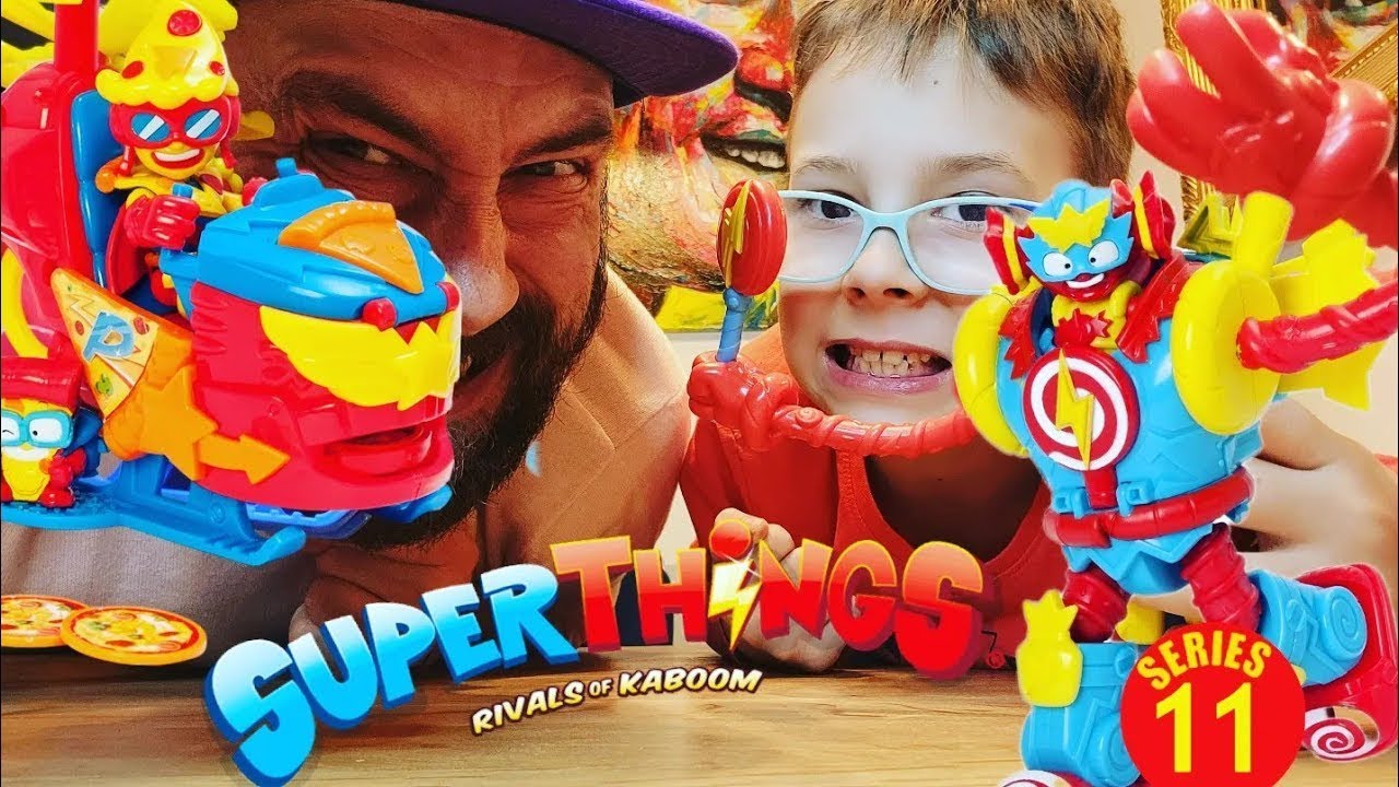 SuperBot POWER ARMS SUGARFUN z serii Super Things NEON POWER i PizzaCopter... odc. archiwalny
